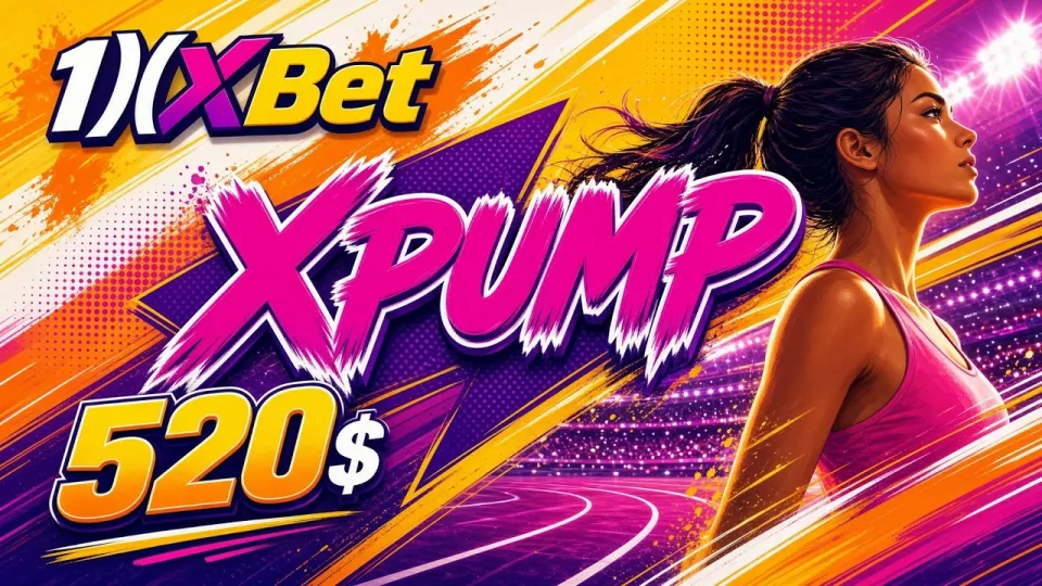 Промокод 1ХБЕТ XPUMP в 2026 году даёт бонус новым игрокам при регистрации